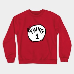 Dr. Seuss Thing 1 logo Crewneck Sweatshirt